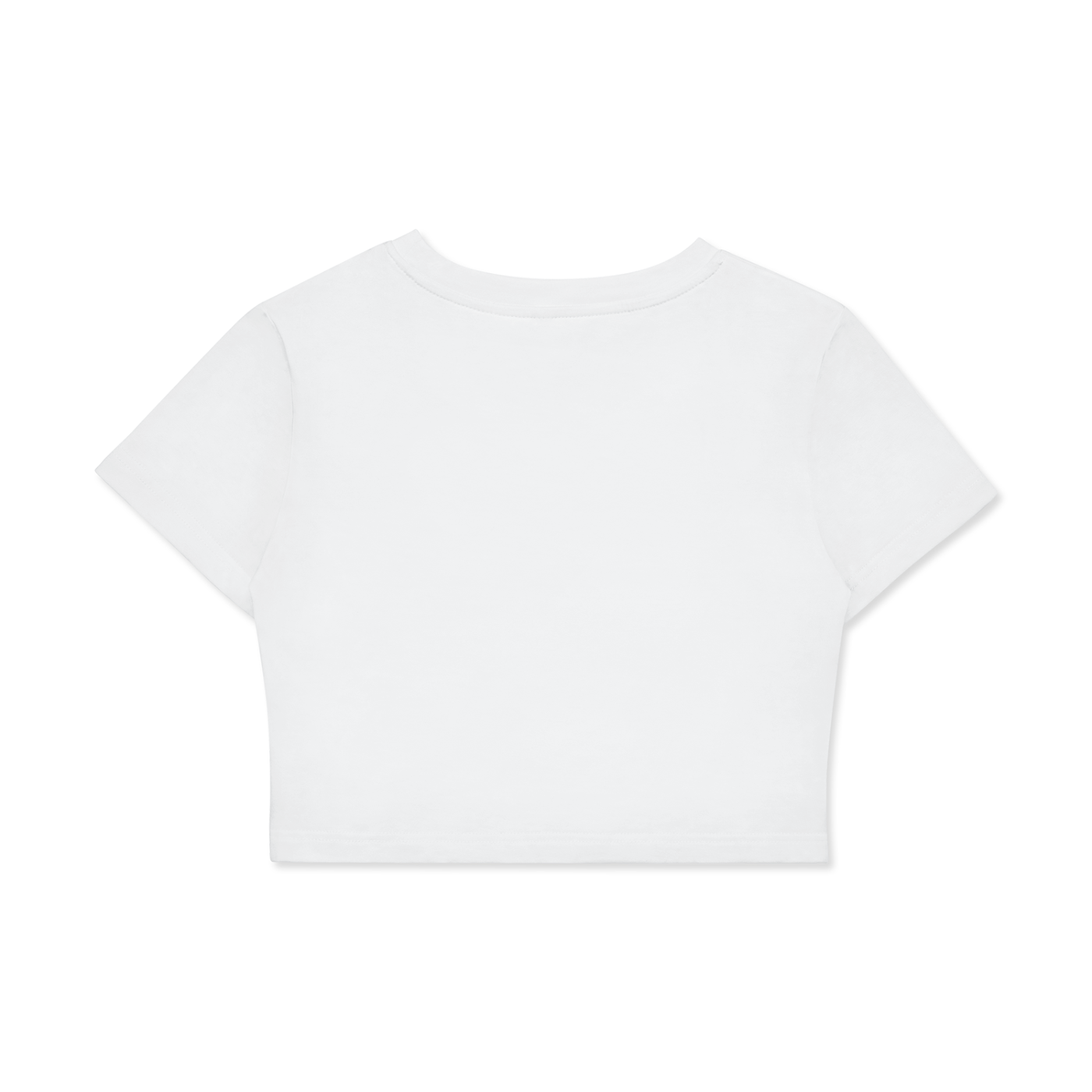 TRNDING Fitted Crop Cotton T-Shirt