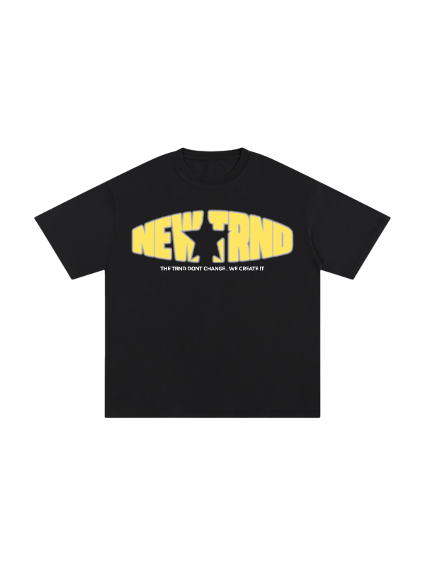 NewTrnd Black Star Tee