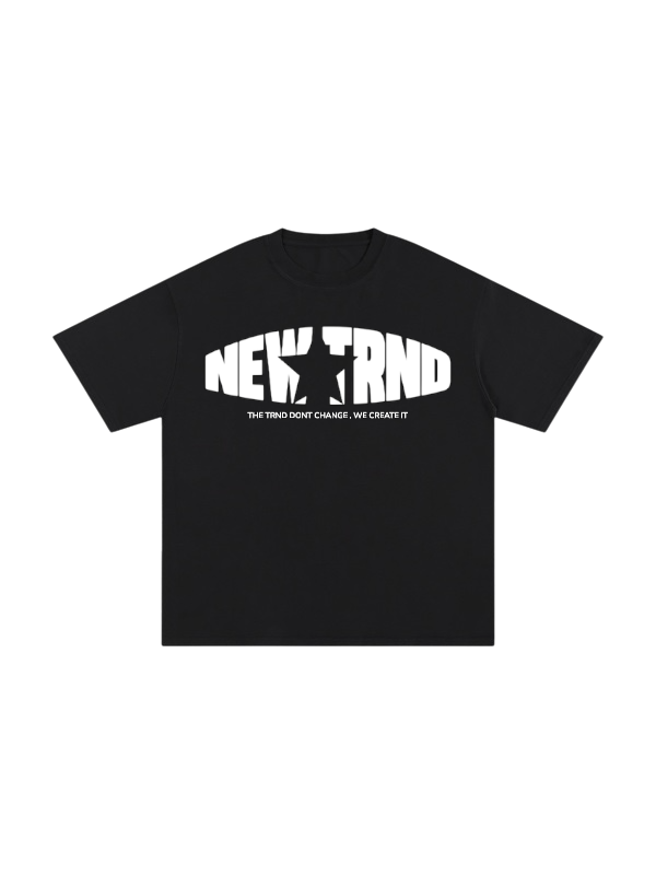 NewTrnd Black Star Tee