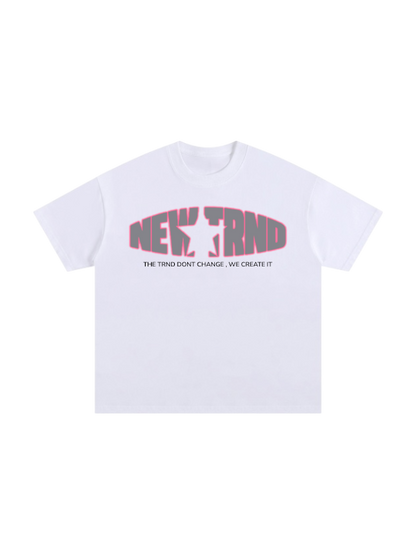 NEWTRND STAR LOGO TEE White T Shirt 2026